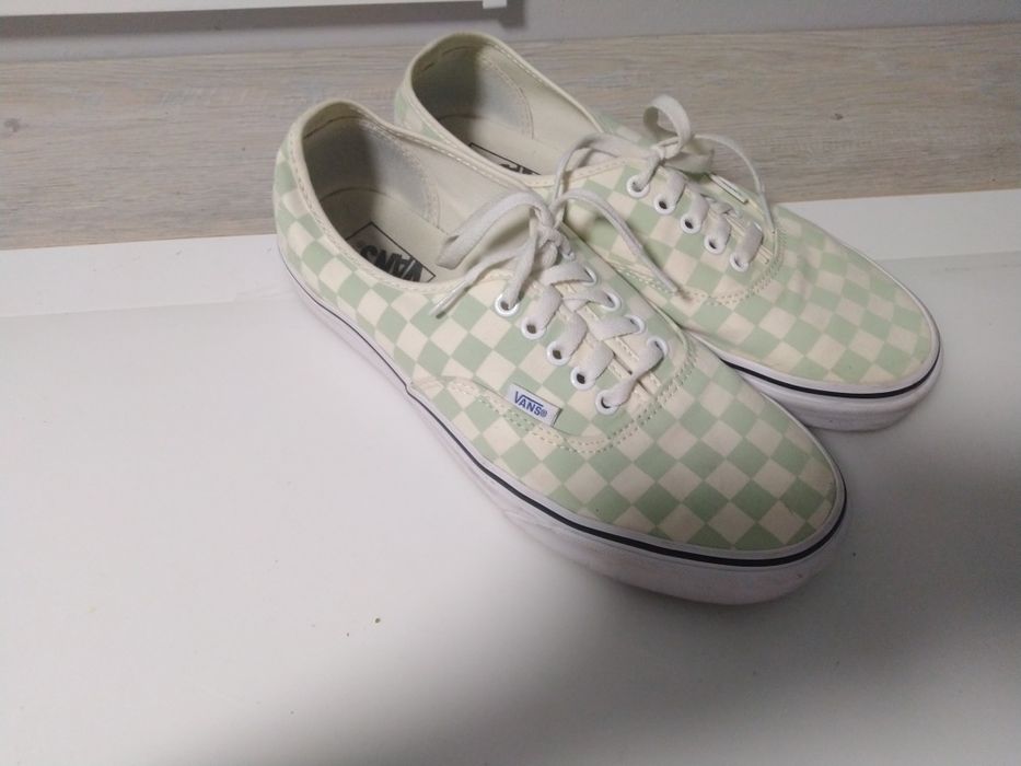 vans authentic checkerboard ambrosia